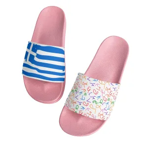 Back to Greek School Womens Slides