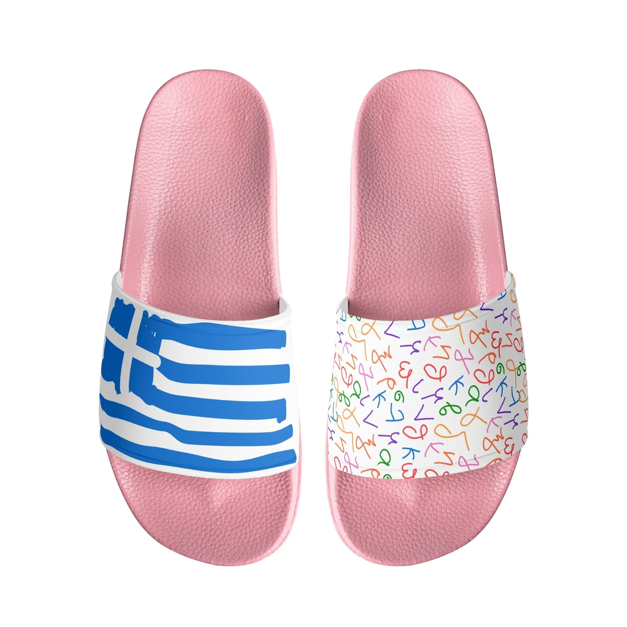 Back to Greek School Womens Slides