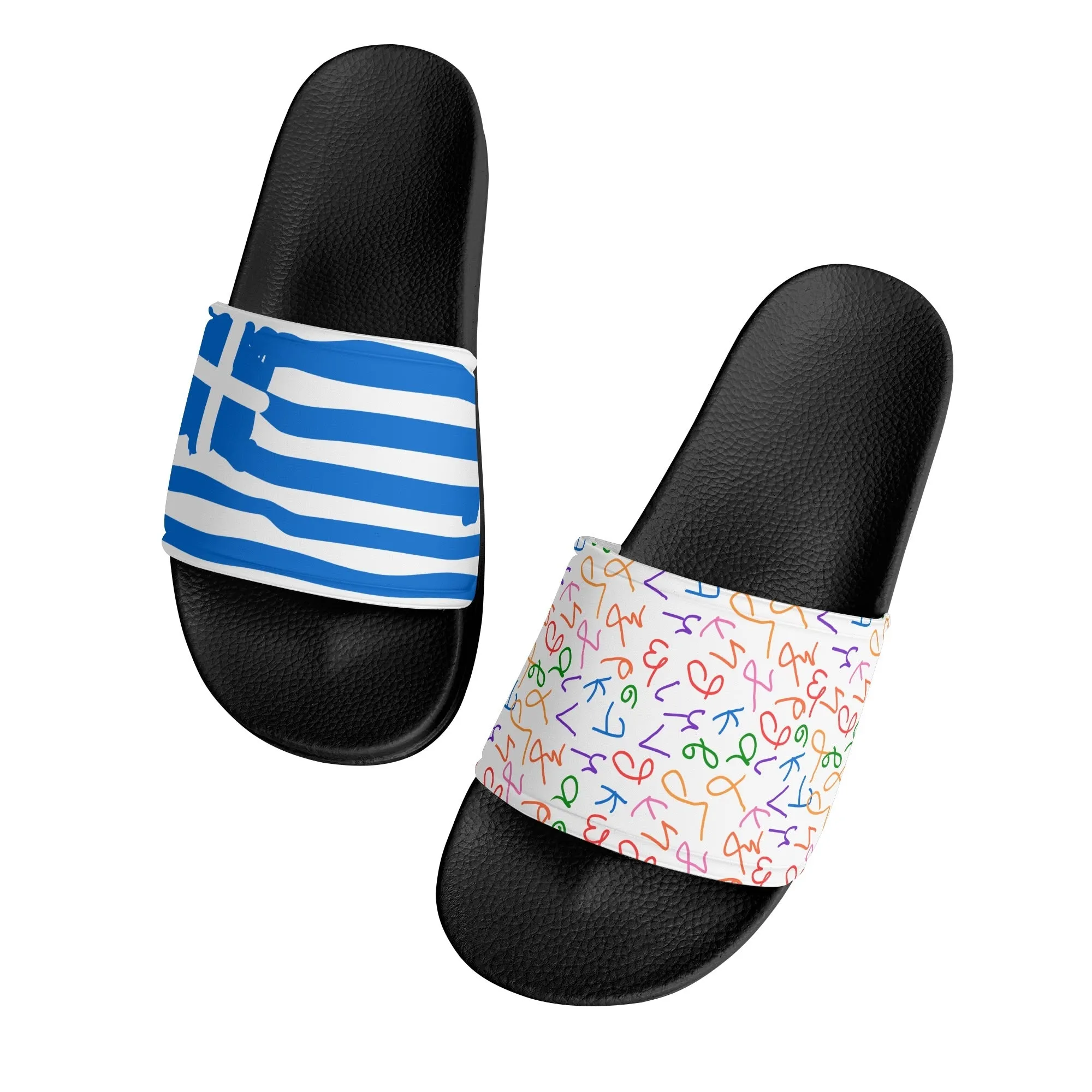 Back to Greek School Womens Slides
