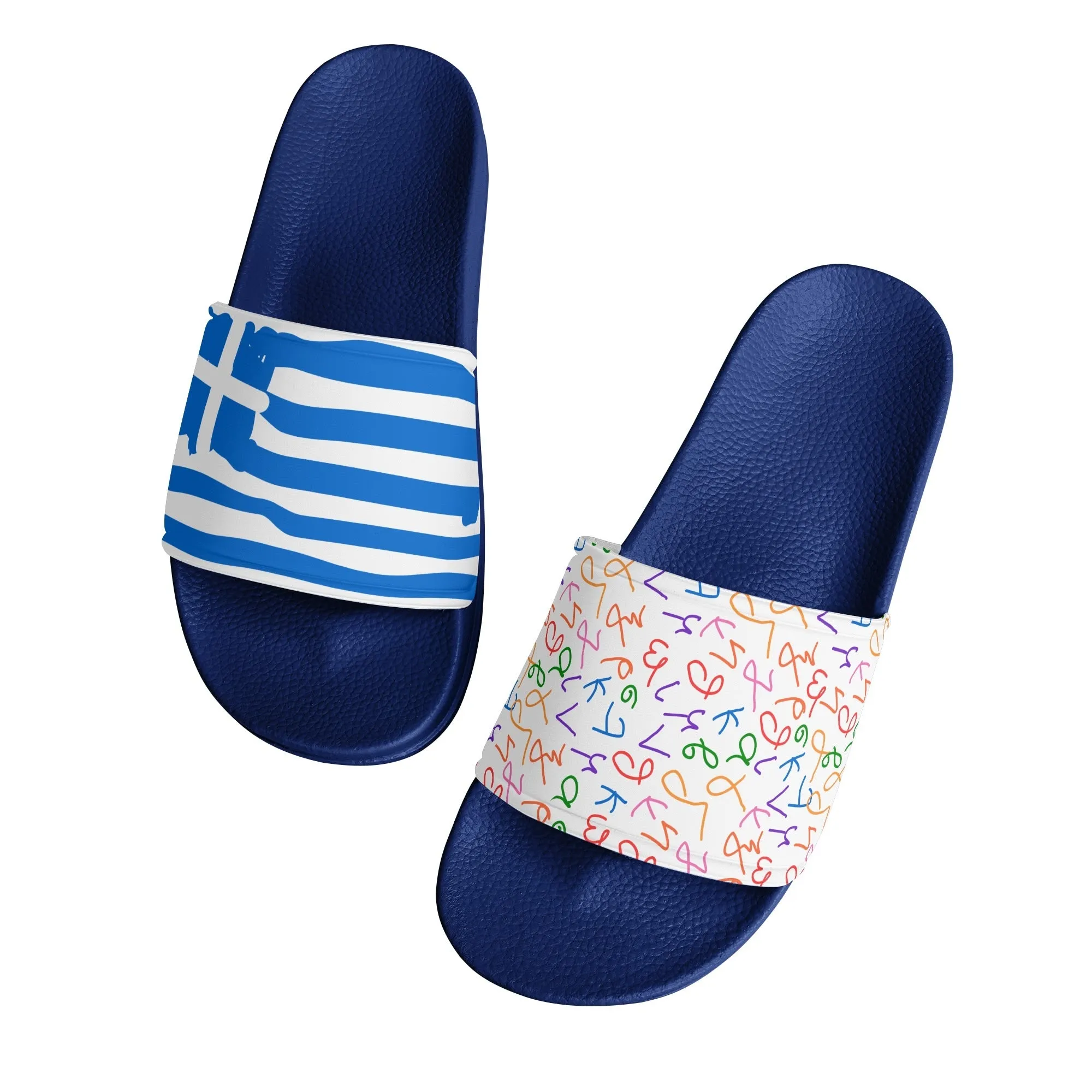Back to Greek School Womens Slides