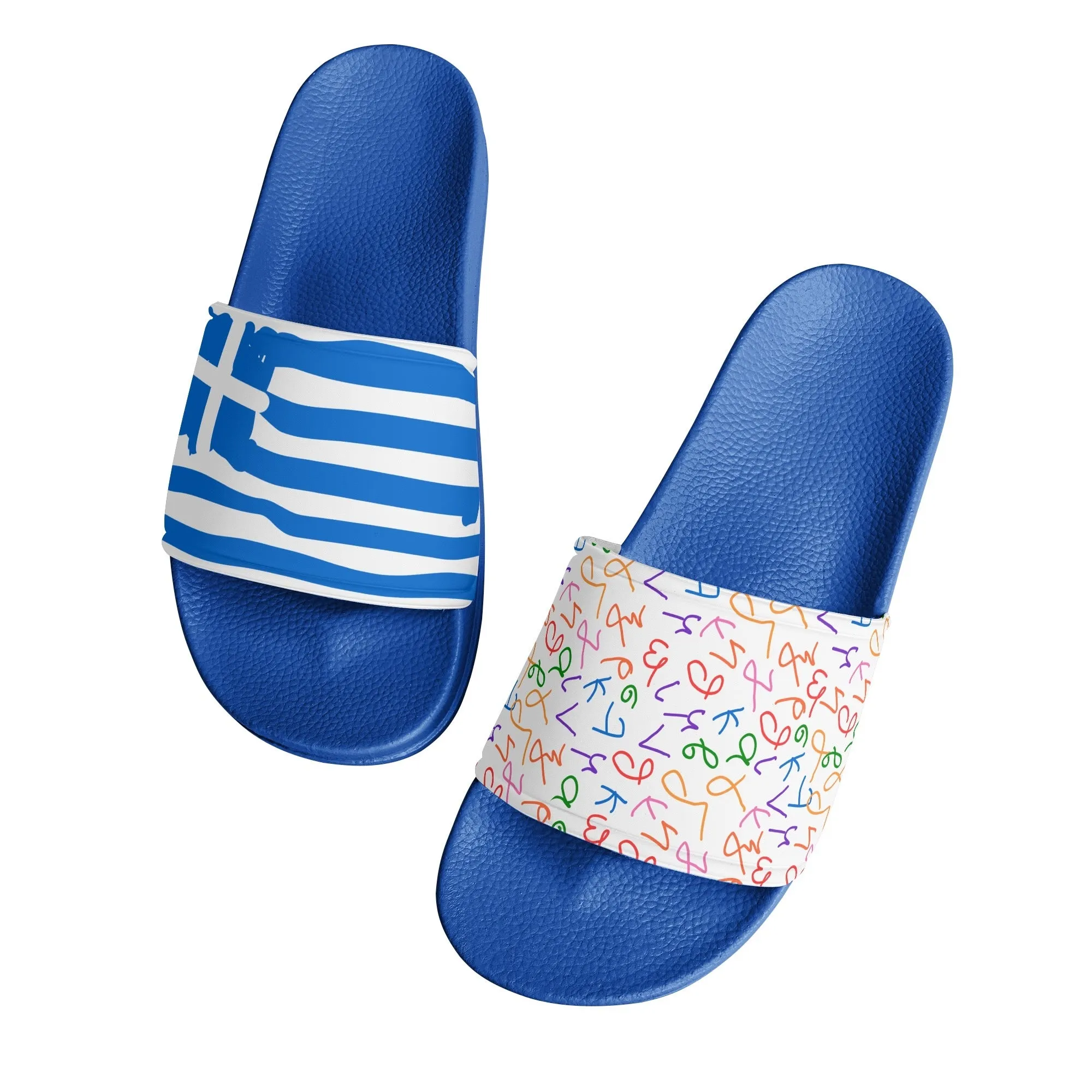 Back to Greek School Womens Slides