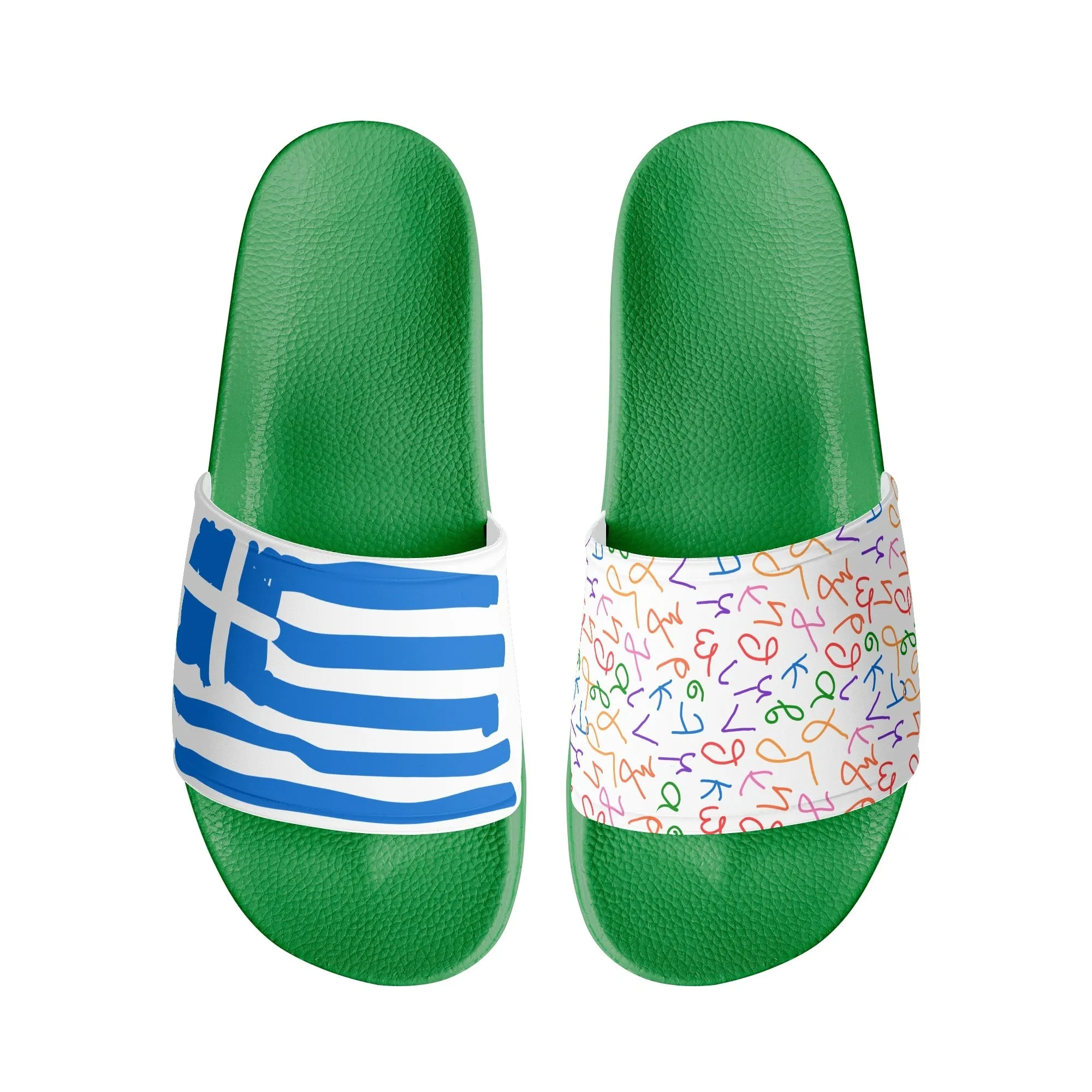 Back to Greek School Womens Slides
