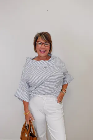 Crossover Neck Top