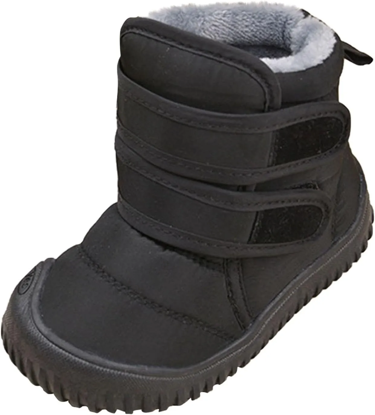 Girls Boys Warm Fr Lined Winter Snow Boots Waterroof Outdoor Ankle Booties Comfortable Shoes Tall Boots for Girls