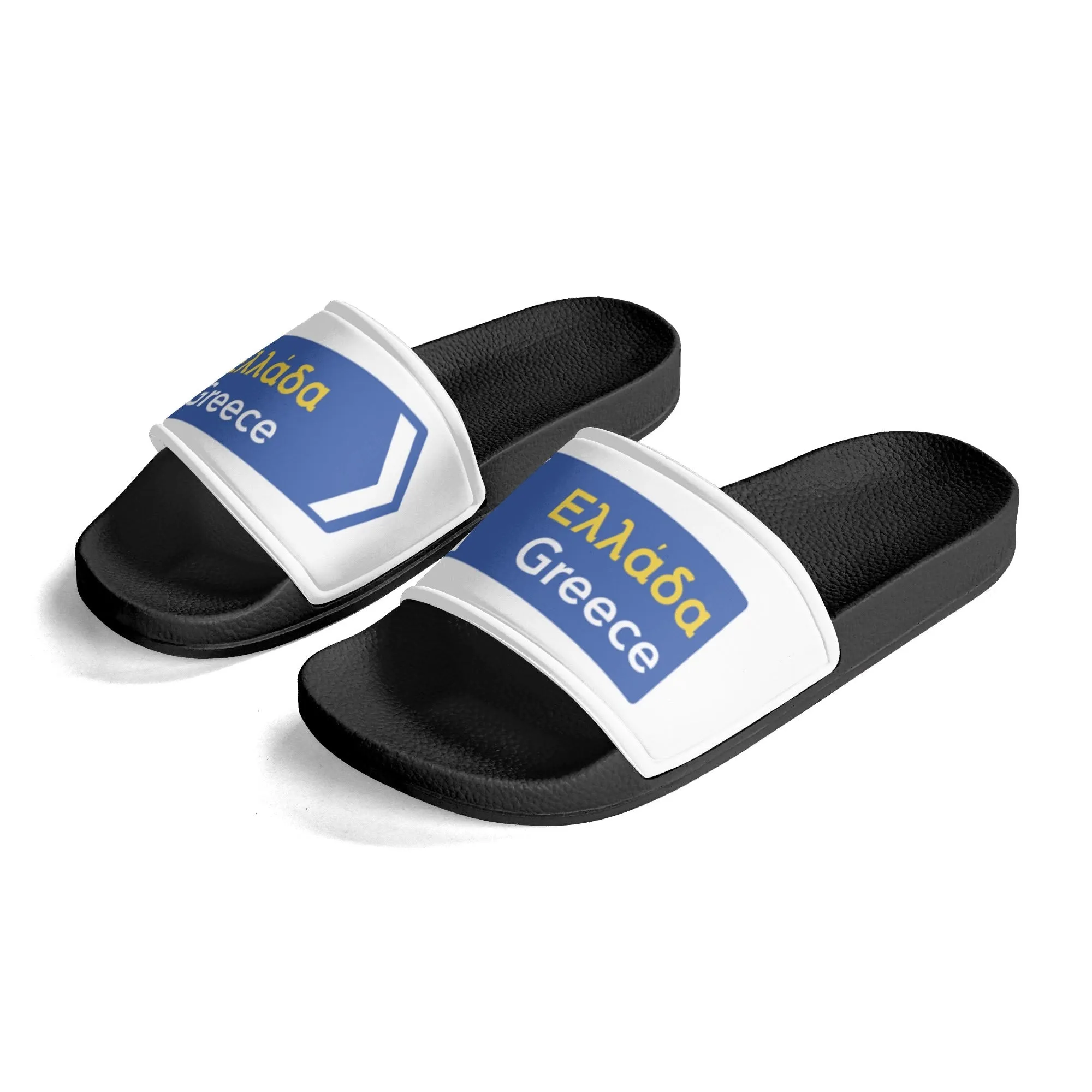 Happy Travels Mens Slides