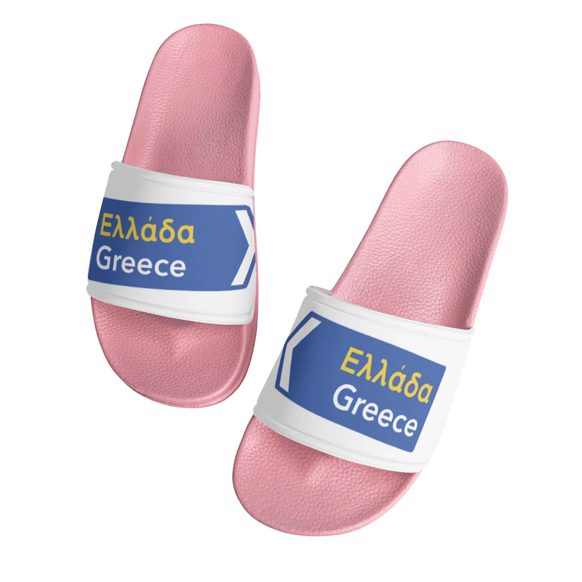 Happy Travels Mens Slides