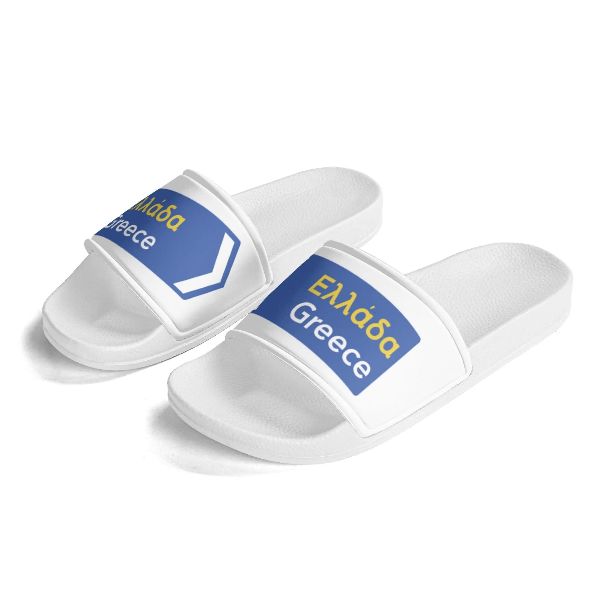 Happy Travels Mens Slides