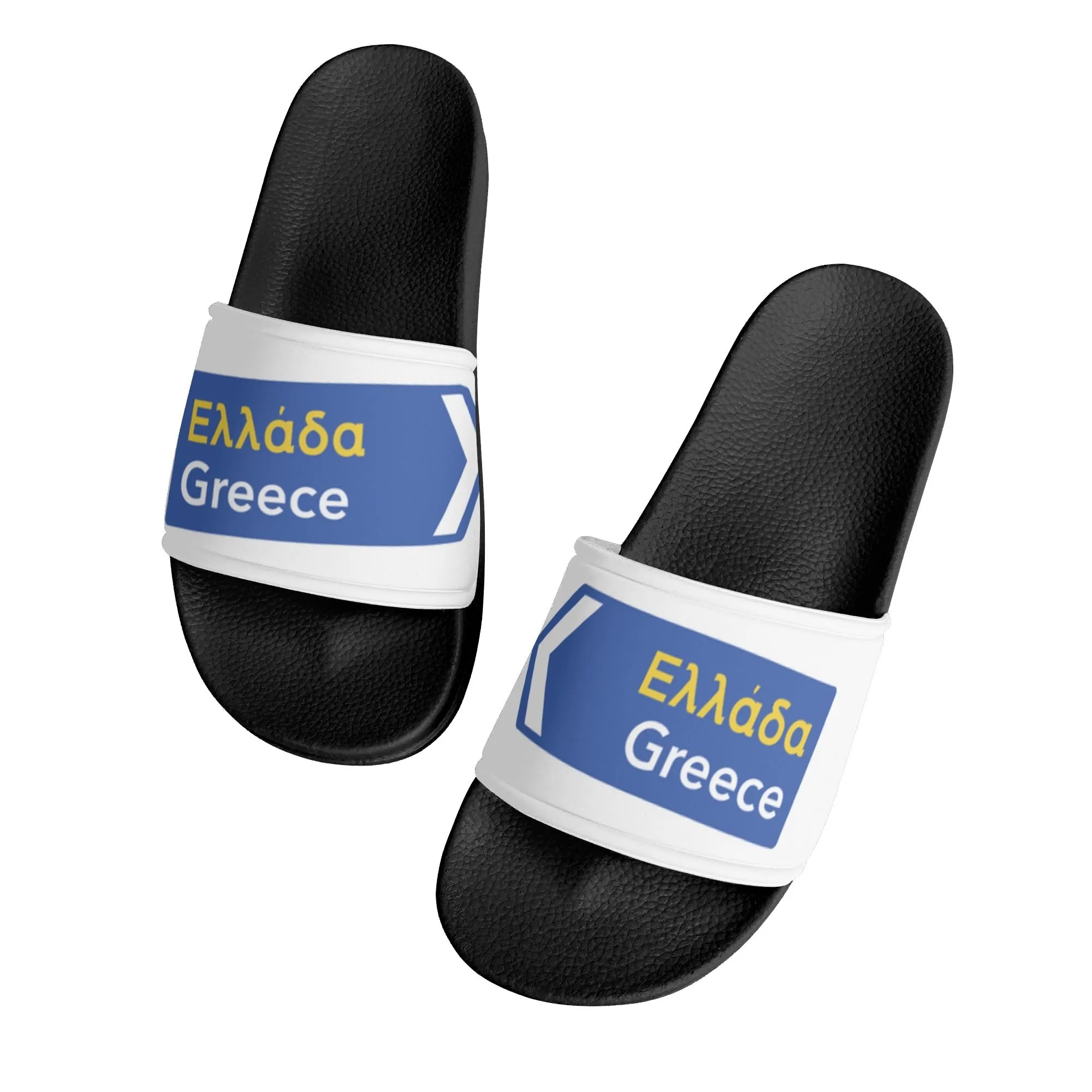 Happy Travels Mens Slides
