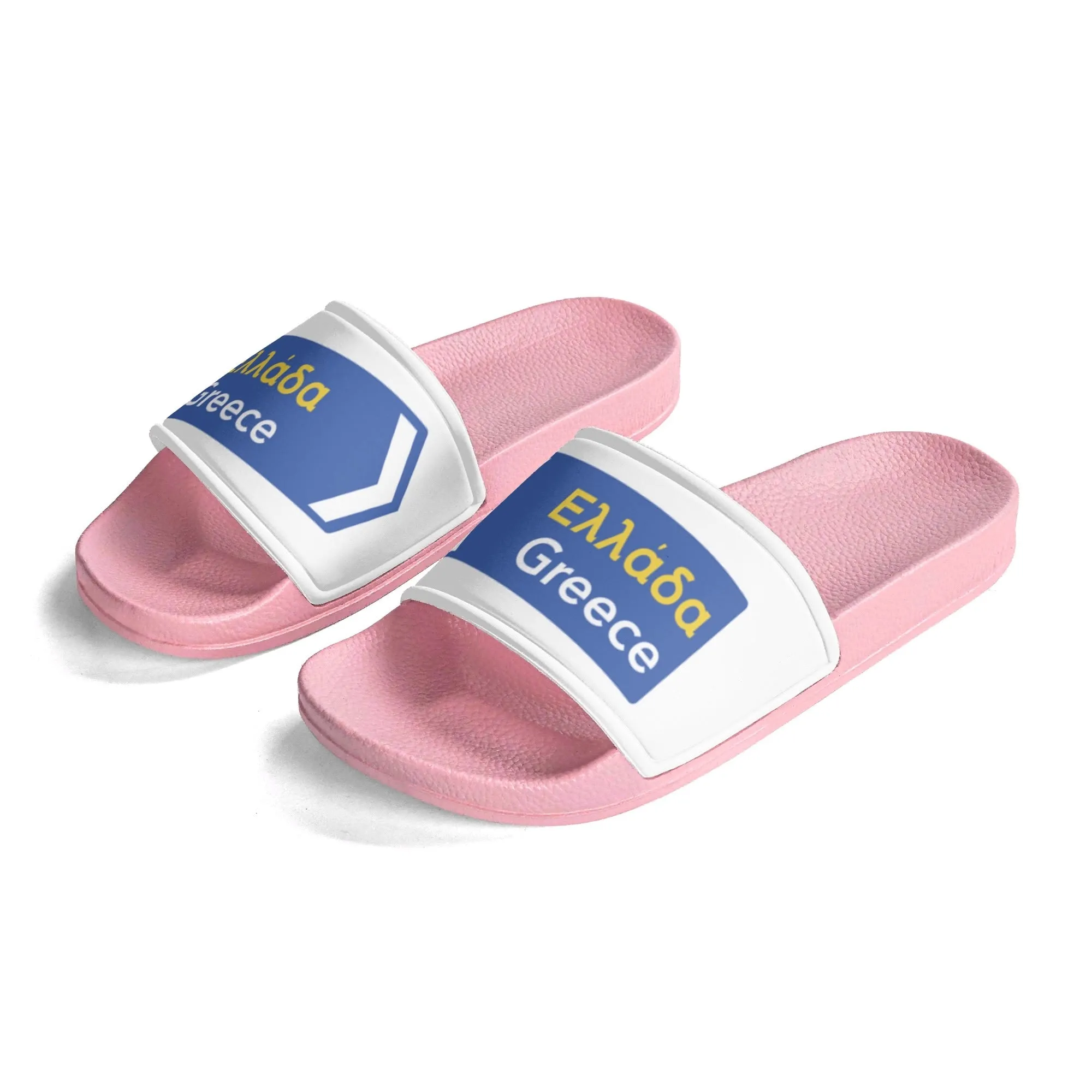 Happy Travels Mens Slides