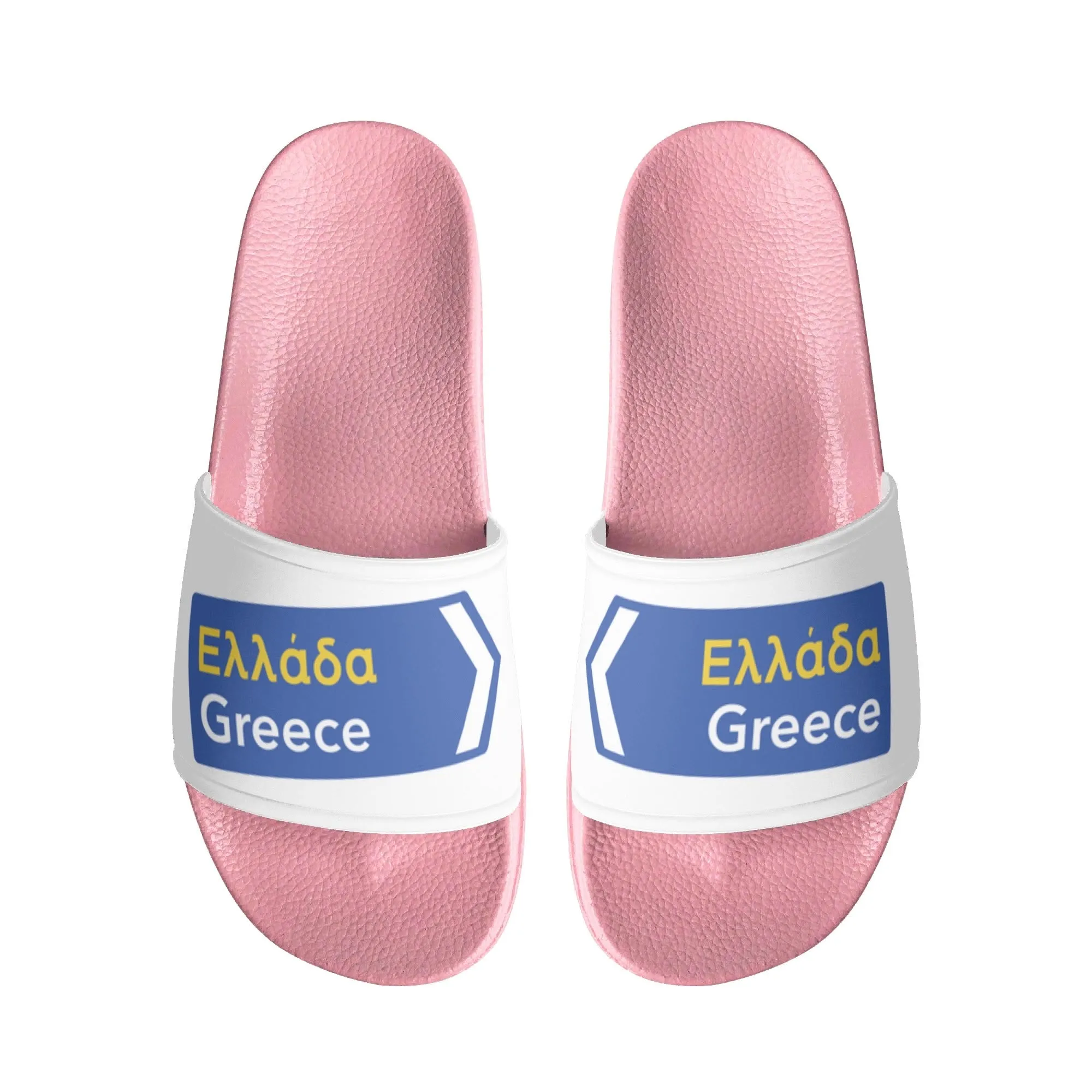 Happy Travels Mens Slides