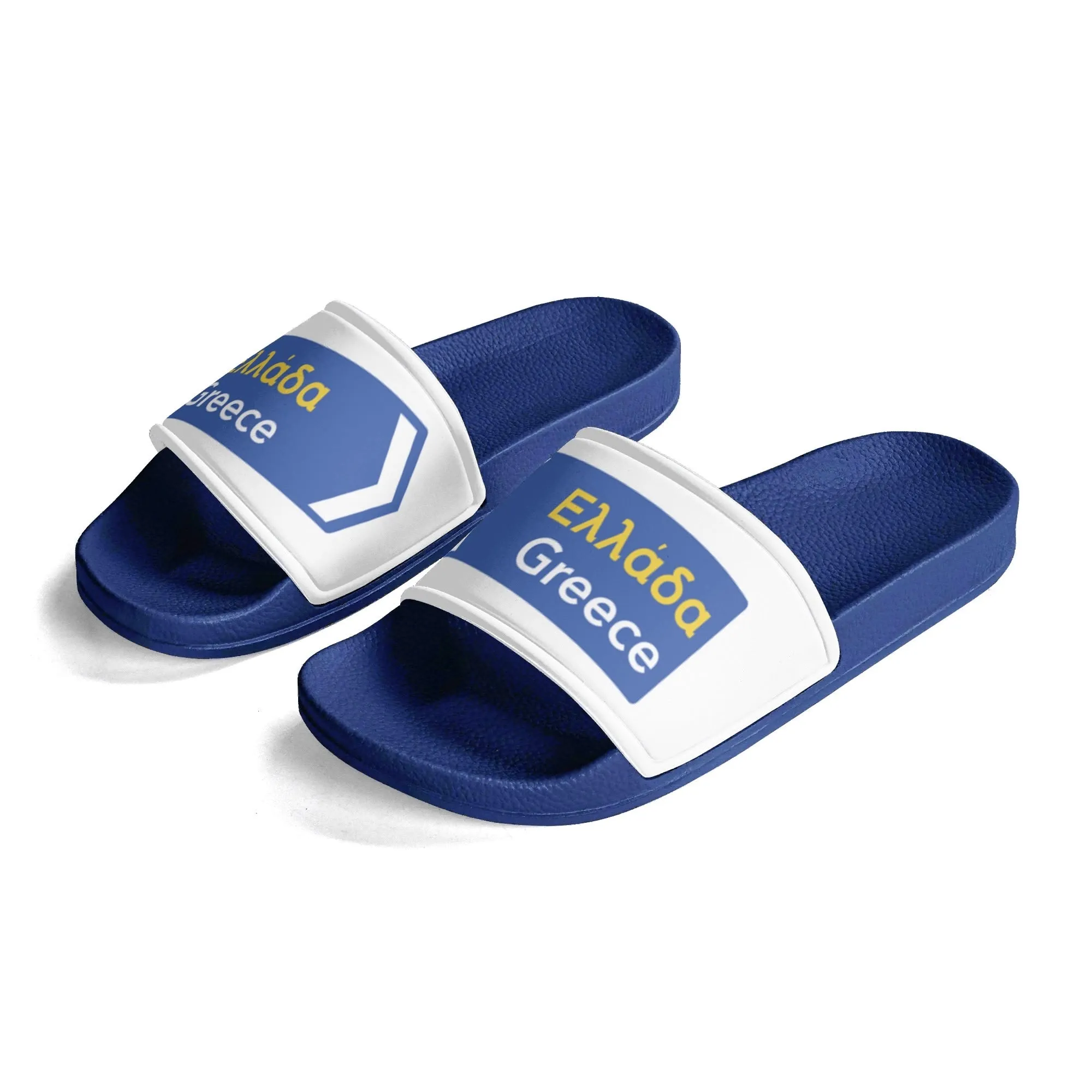 Happy Travels Mens Slides