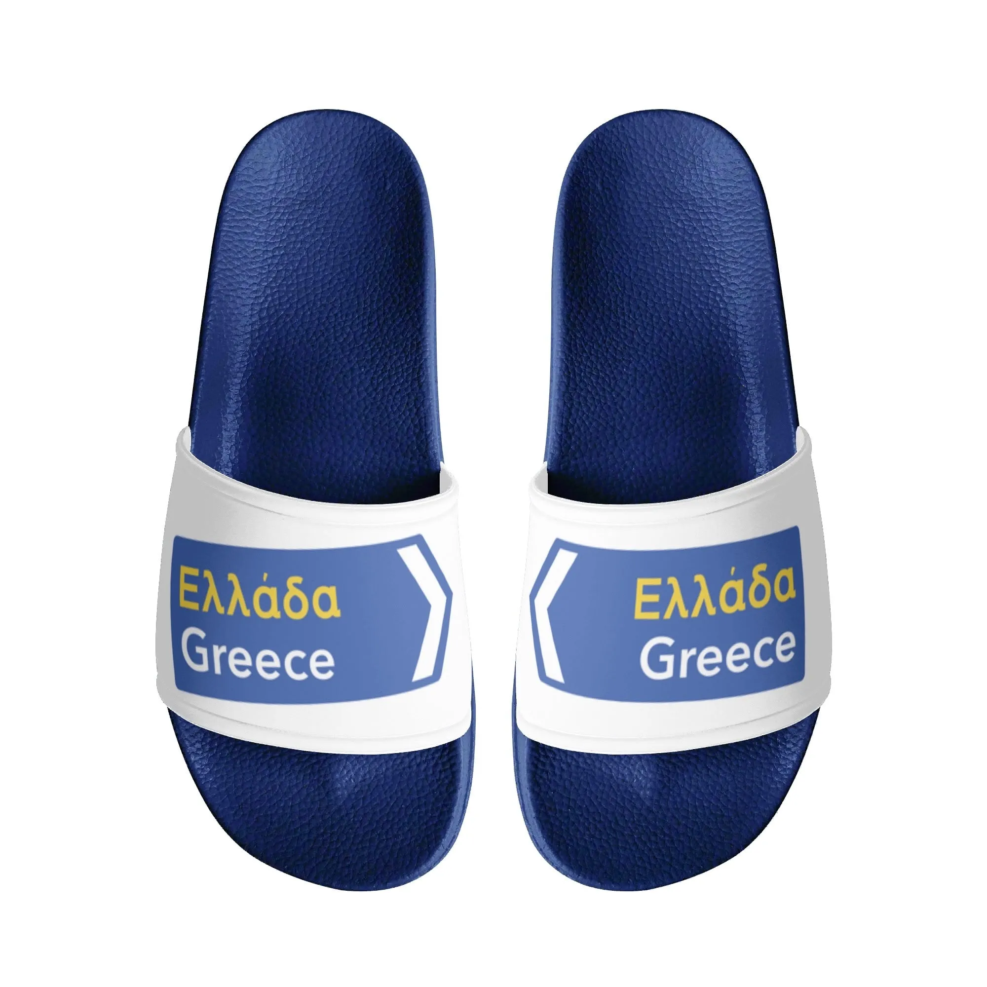 Happy Travels Mens Slides