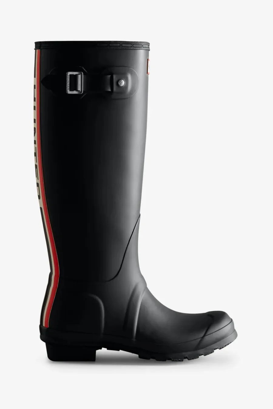 Original Tall Tri Colour Logo Boot Black